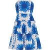 Women's Torres Starburst Mini Strapless Dress, Blue - Dresses - 1 - thumbnail