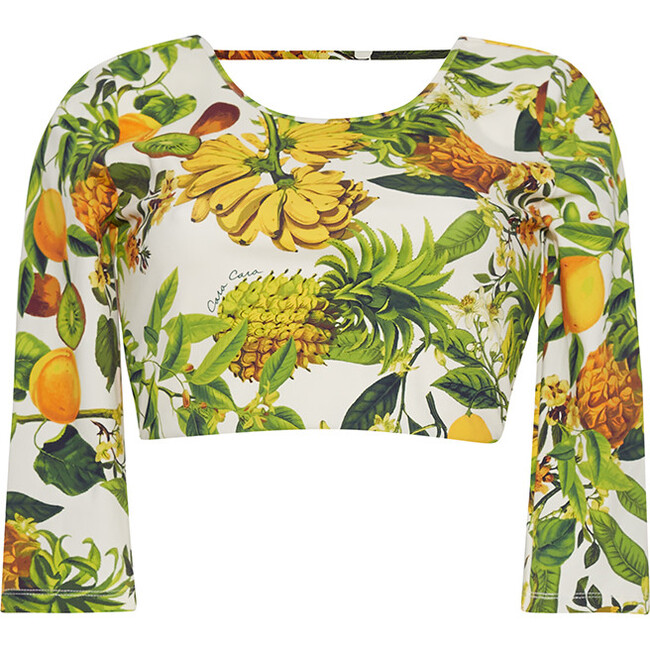Women's Dunmore Bikini Top, Bananas Print