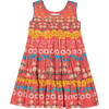 Abigail Classic A-Line Dress, Flowerbox Coral - Dresses - 1 - thumbnail