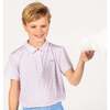 Match Point Polo Shirt, Pebble Periwinkle Stripe - Polo Shirts - 4