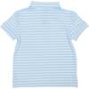 Match Point Polo Shirt, Bellevue Blue Stripe - Polo Shirts - 5