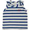 BLUE STRIPE TERRY TANK12m - Tank Tops - 1 - thumbnail