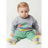 Multicolor Sail Boat Swearshirt - Sweatshirts - 2