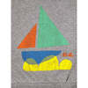 Multicolor Sail Boat Swearshirt - Sweatshirts - 3