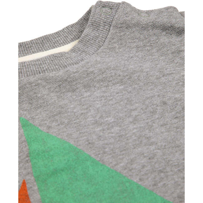 Multicolor Sail Boat Swearshirt - Sweatshirts - 4