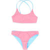 Waverly Reversible Bikini, Blue And Pink - Two Pieces - 1 - thumbnail