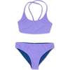 Waverly Reversible Bikini, Lavender And Navy - Two Pieces - 1 - thumbnail