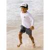 Icon Long Sleeve Rash Top, White - Rash Guards - 2