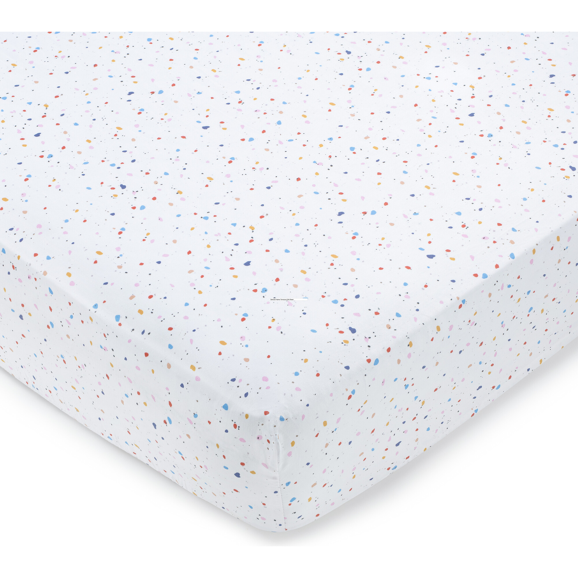 Domani Home Terrazzo Crib Sheet - Crib Sheets - 1
