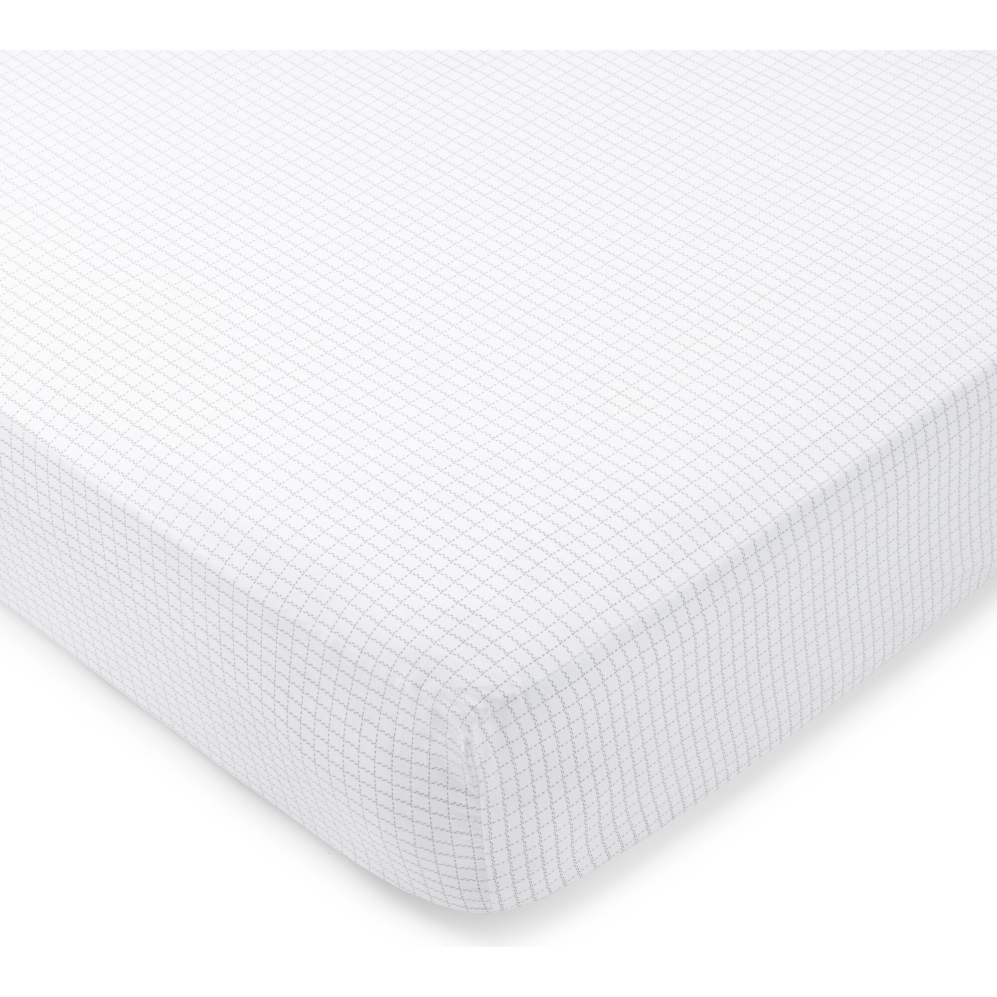 Domani Home Oxford Crib Sheet - Crib Sheets - 1