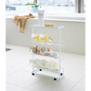 Freestanding Shower Caddy, White - Storage - 2