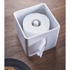 Discreet Toilet Paper or Tissue Holder/Dispenser, Ash - Storage - 3