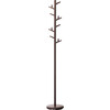 Coat Hanger With Rotating Branches, Walnut - Storage - 1 - thumbnail