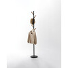 Coat Hanger With 6 Wood-Tipped Branches, Black - Storage - 2