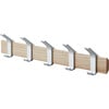 Wall-Mounted Coat Hanger, Natural - Storage - 1 - thumbnail