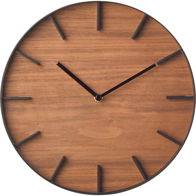 Wall Clock, Walnut