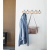 Wall-Mounted Coat Hanger, Natural - Storage - 2