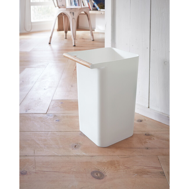 Trash Can, White - Storage - 2