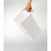 Trash Can, White - Storage - 4