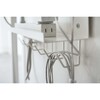 Under-Desk Cable & Router Holder/Storage Rack, White - Storage - 4