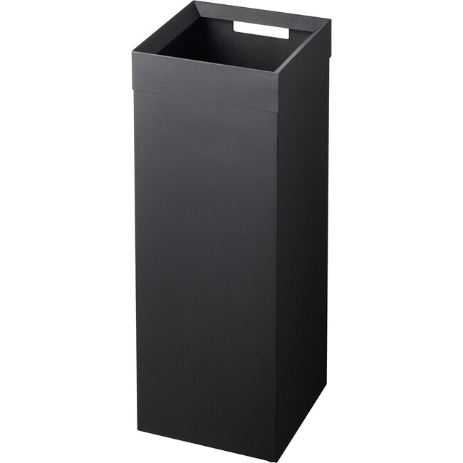 Tall Trash Can, Black - Storage - 1