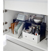 Tall Under Cabinet Storage Shelves, Black (Set of 2) - Storage - 1 - thumbnail