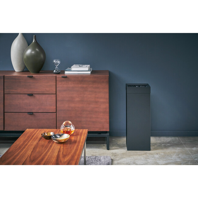Tall Trash Can, Black - Storage - 4