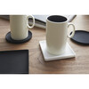 Square Silicone Coaster, White (Set of 6) - Storage - 4