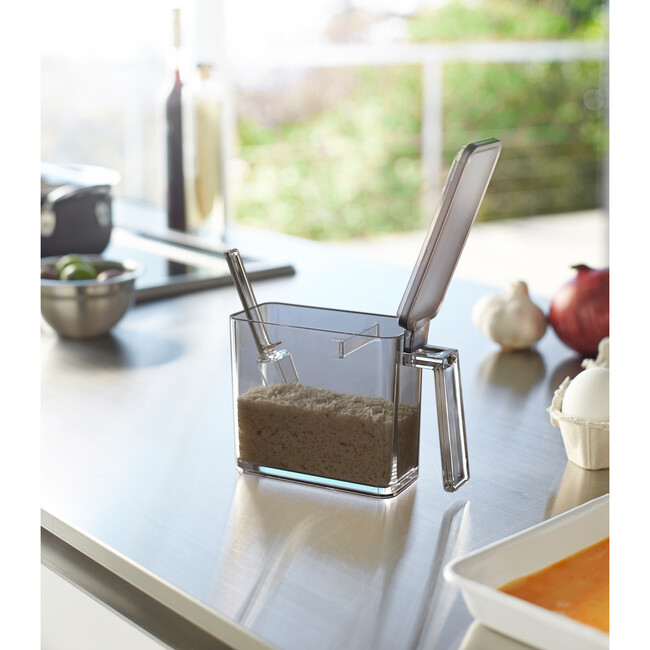 Small Sugar & Salt Container, Black - Storage - 2