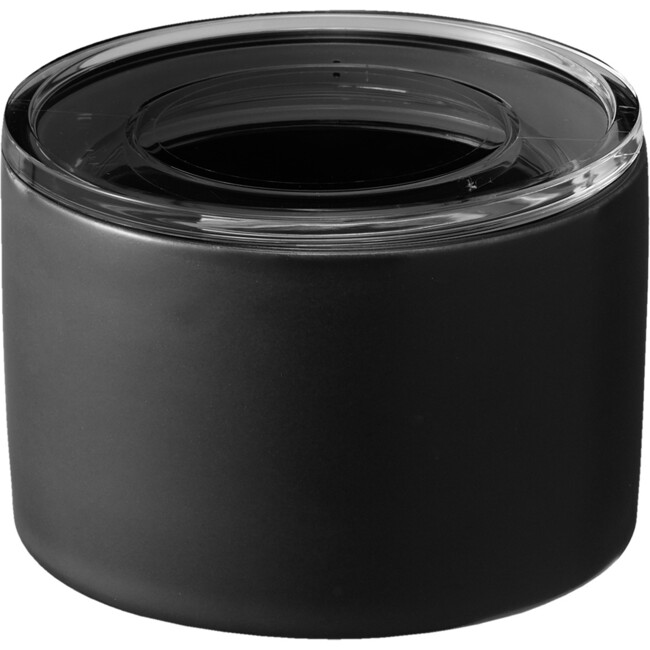 Small Ceramic Food Canister, Black