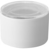 Small Ceramic Food Canister, White - Storage - 1 - thumbnail
