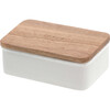 Small Butter Dish, White - Storage - 1 - thumbnail