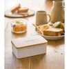 Small Butter Dish, White - Storage - 2