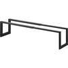 Single Expandable Shoe Rack, Black - Storage - 1 - thumbnail