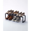 Single Expandable Shoe Rack, Black - Storage - 2