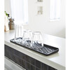 Sink Side Glass Drainer, Black - Storage - 2