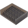 Self-Draining Silicone Soap Tray, Black - Storage - 1 - thumbnail