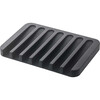 Self-Draining Soap Tray, Black - Storage - 1 - thumbnail