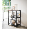 Short 3-Tier Steel Storage Rack, Black - Storage - 2