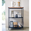 Short 3-Tier Steel Storage Rack, Black - Storage - 3