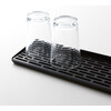 Sink Side Glass Drainer, Black - Storage - 5