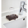Self-Draining Acrylic Soap Tray, Black - Storage - 3