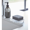 Self-Draining Acrylic Soap Tray, Clear - Storage - 4