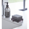 Self-Draining Acrylic Soap Tray, Black - Storage - 4