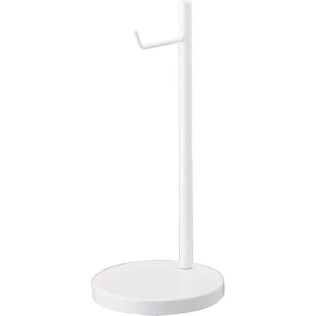 Round Headphone Stand, White - Storage - 1