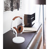 Round Headphone Stand, White - Storage - 3