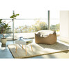 Short Side Table with Storage Shelf, White - Storage - 6