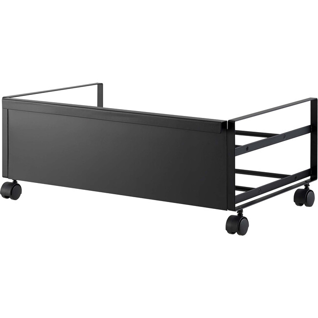 Rolling Shoe Rack, Black - Storage - 1