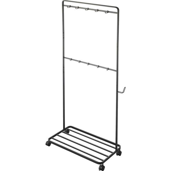 Rolling Cleaning Supplies Rack, Black - Storage - 1