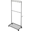 Rolling Cleaning Supplies Rack, Black - Storage - 1 - thumbnail